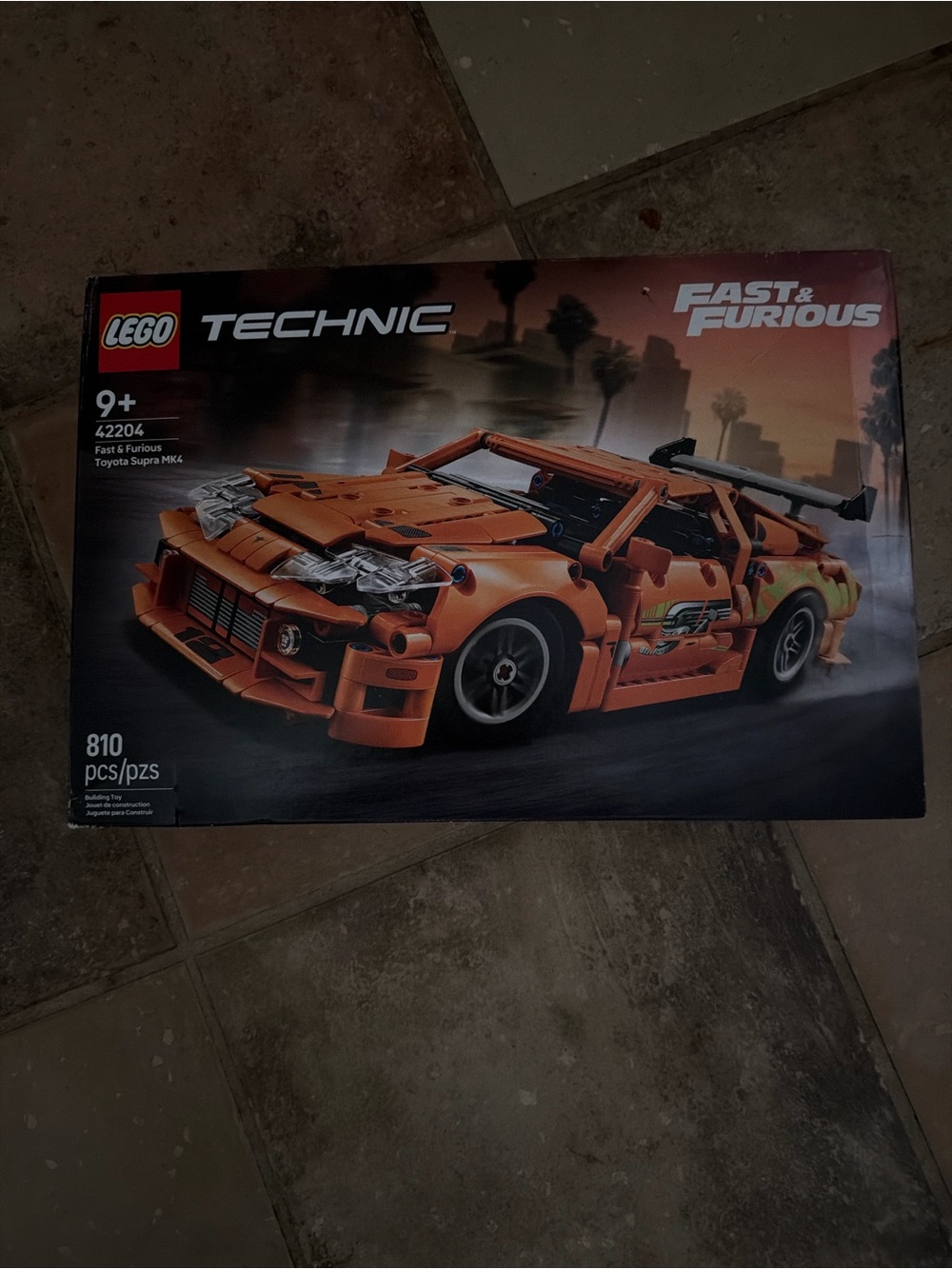 LEGO Technic Orange Fast & Furious Toyota Supra MK4